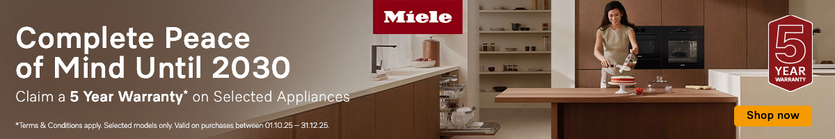 Miele peace of mind kitchen appliances 
