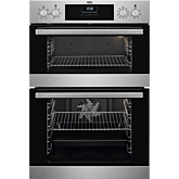 AEG DCB331010M 59.4cm Built In Electric Double Oven - Stainless