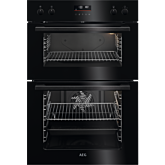 AEG DCE531160B 59.4cm Built In Electric Double Oven - Black