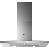 AEG DKB4950M 
90cm Stainless Steel Chimney Hood, Mechanical Push Buttons, LED Lighting, 3 Speeds, C