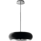 AEG DLE0630B 
65cm Black designer island hood, Unbranded AEG curved design, LED Spot lighting, Elec
