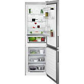 AEG RCB632E2MX 59.5cm 60/40  Fridge Freezer - Stainless Steel