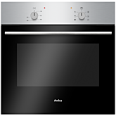 Amica ASC200SS Fan oven, 62ltr, 5 FN + light, 2000W grill, triple glazed door, 13A, stainless