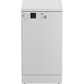 Beko DVS05C20W Slimline Dishwasher - White - 10 Place Settings