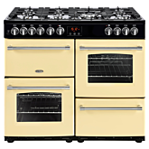 Belling 444444135 Farmhouse 100DFT Dual Fuel Range Cooker