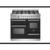 Bertazzoni MAS106L3ENEC Master 100cm Range Cooker XG Oven Dual Fuel Matt Black
