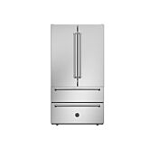 Bertazzoni REF904FFNXTC French Door Freestanding Fridge Freezer with 2 freezer Drawers