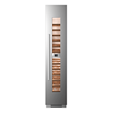 Bertazzoni WC455BLX2T 45 cm Built-in Wine Cellar Column Stainless Steel Left Hinge