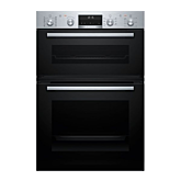 Bosch MBA578BS7B Electric Double Pyrolytic Oven Stainless