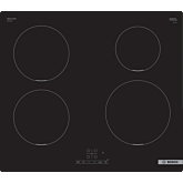 Bosch PUE611BB5E 60cm Induction Hob, Touch Control, 4 Zones, Frameless, 17 power levels, 4.6kW