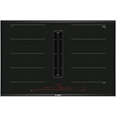 Bosch PXX875D67E 80cm venting hob, DirectSelect Premium Control, 2 x Flex + Ventilation, PerfectCook