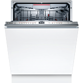 Bosch SMD6ZCX60G Serie 6 Integrated Wifi-Enabled Full Size Dishwasher With 13 Place Settings, Auto P