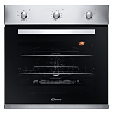 Candy FCP403X/E 60cm Fan Oven
65 Litre capacity, 4 functions, minute minder, rotary controls, doubl