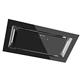 Caple BU525BK black glass, electronic controls, 535m3/h, W 520mm, B energy, filter CAP61CF