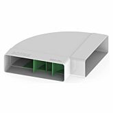 Caple C550GL 125mm high efficiency 90°bend