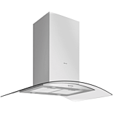 Caple CGI920/RED REDUCED HEIGHT - suitable for 2.3m ceilings, stainless steel and glass, electronic 