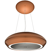 Caple CR700 Ceramica, copper coloured Ceramic, remote control, LED light, 550m3/h, W 690mm, filter C