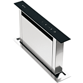 Caple DD606BK stainless steel and black glass, low profile, illuminated touch controls, W 575mm, **B