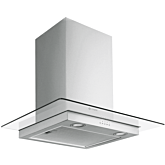 Caple FGC720 stainless steel and glass, push button controls, LED lights, 580m3/h, W 700mm, D energy