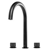 Caple JOY/BS Joya 3 tap hole system, black steel finish