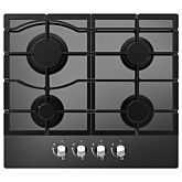 Cata UBGOG601BK 59cm Gas Hob Black with Safety Features