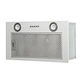CDA CCA52WH Canopy extractor, Ducted/re-circulating, 3 speeds, white