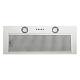 CDA CCA72SI Silver Ducted/Re-Circulating Canopy Extractor With 3 Speeds