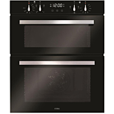 CDA DC741BL 54cm Black Built-Under Electric Oven