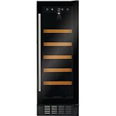 CDA FWC304BL FS/under counter 30cm wine cooler, 20 x BS, single temp zone, RD,black
