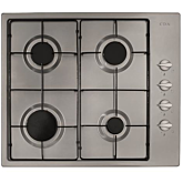 CDA HG6151SS 58cm 4 Burner Stainless Steel Gas Hob