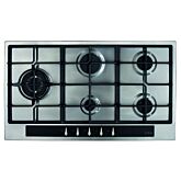 CDA HG9351SS 5 burner gas hob, cast iron pan supports , WB