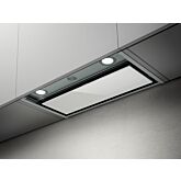 Elica BOXIN-HE-90 90Cm Stainless Steel And White Glass Boxin Built In Hood With Led Lighting And 3 S