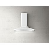 Elica DOLCE-WHITE-CH 86Cm White Dolce Chimney Hood With Led Lighting Strip And 3 Speed Control + Boo