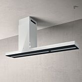 Elica HAIKU-ISL-180-WH 180Cm Haiku White Island Hood With Led Strip Lighting And Touch Controls