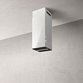 Elica HAIKU-ISL-32-WH 32Cm White Island Hood With Led Strip Lighting And Touch Controls