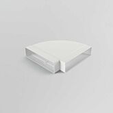 Elica KIT0121016 nt rc horizontal 90⁰ curved rectangular 218x55