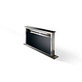 Faber 340.0571.082 Fabula Plus EV8+ BK A90 (Black Glass / Stainless Steel, 90cm)