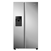 Hisense RS694N4TCF 91cm Frost Free PureFlat American Style Fridge Freezer - Stainless Steel