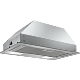 Neff D51NAA1C0B 53cm, 3 speed, LED lights, Quick fix system, Slider switch. Optional Standard Recirc