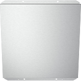 Neff Z5875N0 Stainless steel splash back panel: 700 x 720mm 