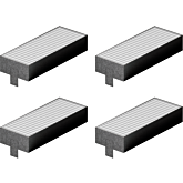 Neff Z811DU0 1 x set of Acoustic Filters for reduced noise levels. Additional ducting required - see