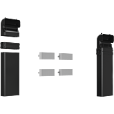 Neff Z861KE1 Ducted exhaust starter kit for min. 60cm deep worktops. Includes: 1x small radius 90º b