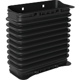 Neff Z861SS2 Flexible Connection piece for use between straight channel ducting components and bends