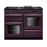 Rangemaster AURO110DF/19314 110cm Dual Fuel Cooker Plum