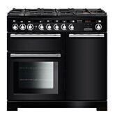 Rangemaster EDL100DFFBL/C 117220 ENCORE DL 100 DF BLACK CHROME TRIM