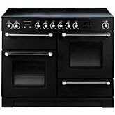 Rangemaster KCH110ECBL/C 78860 KITCHENER 110 CER. BLACK CHROME