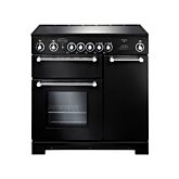 Rangemaster KCH90ECBL/C 79270 KITCHENER 90 CER. BLACK CHROME