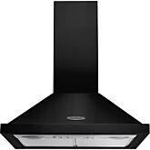 Rangemaster LEIHDC60BC/ 63090 RANGEMASTER 60CM HOB HOOD BLACK CHROME BADGE