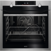 AEG BPE556060M 59.5cm Built In Electric Single Oven - Stainless Steel