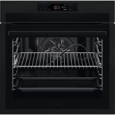 AEG BPE748380T 63.5cm Built In Electric Single Oven - Matt Black